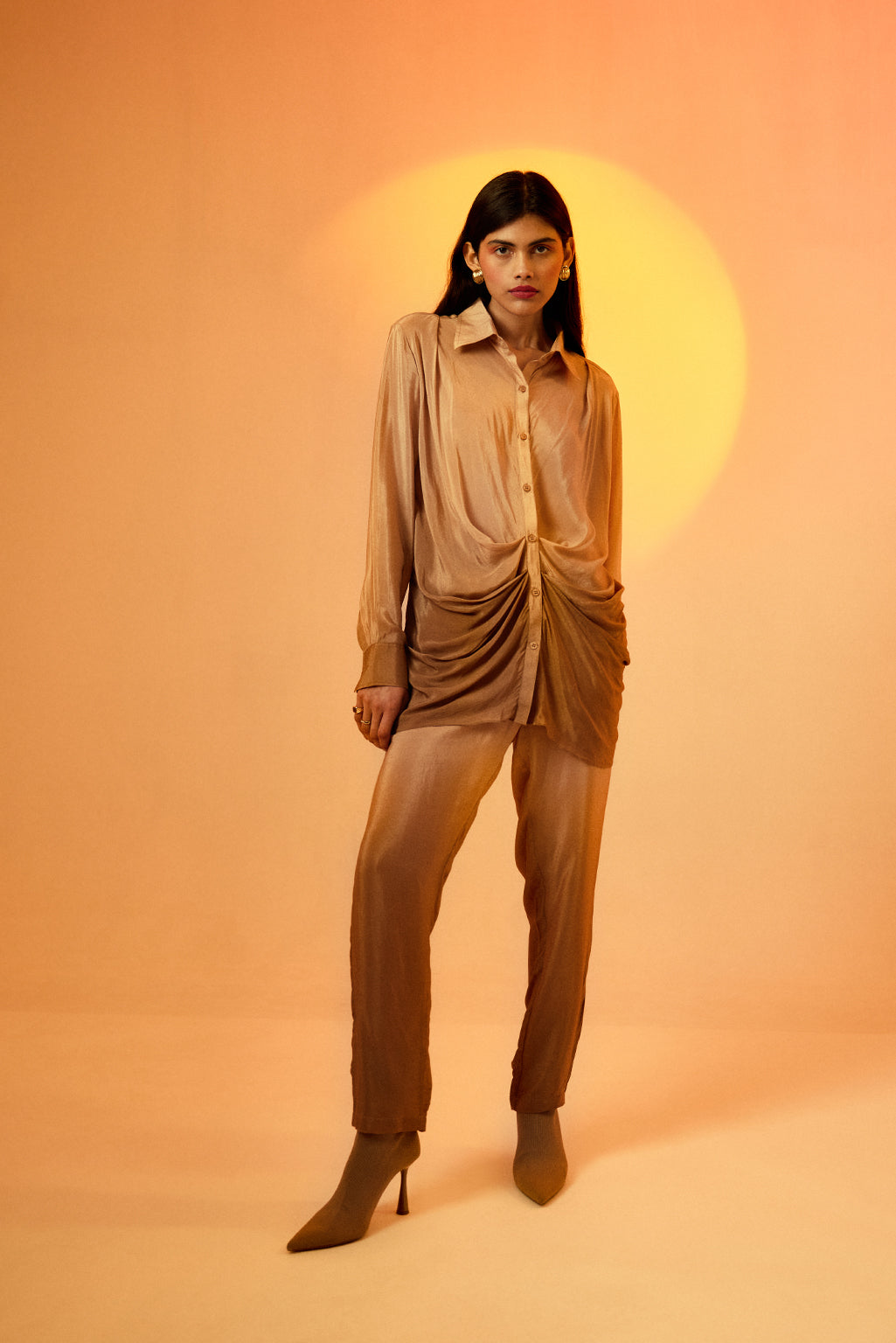 Echo Latte Shirt + Pant Set