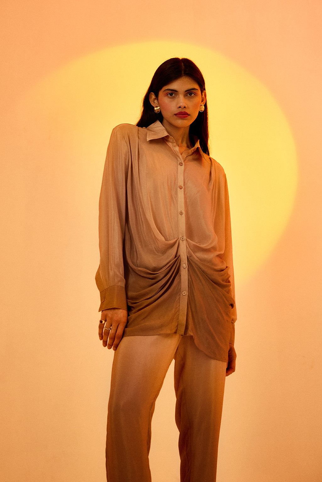 Echo Latte Shirt + Pant Set