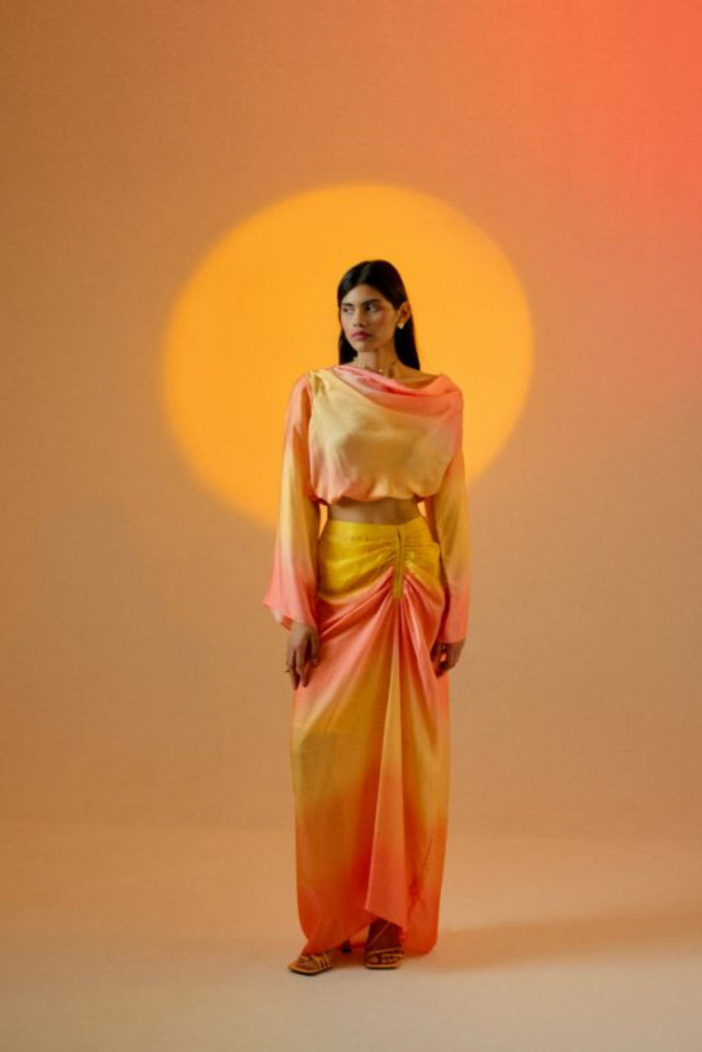 Echo Tea Rose Skirt + Top Set