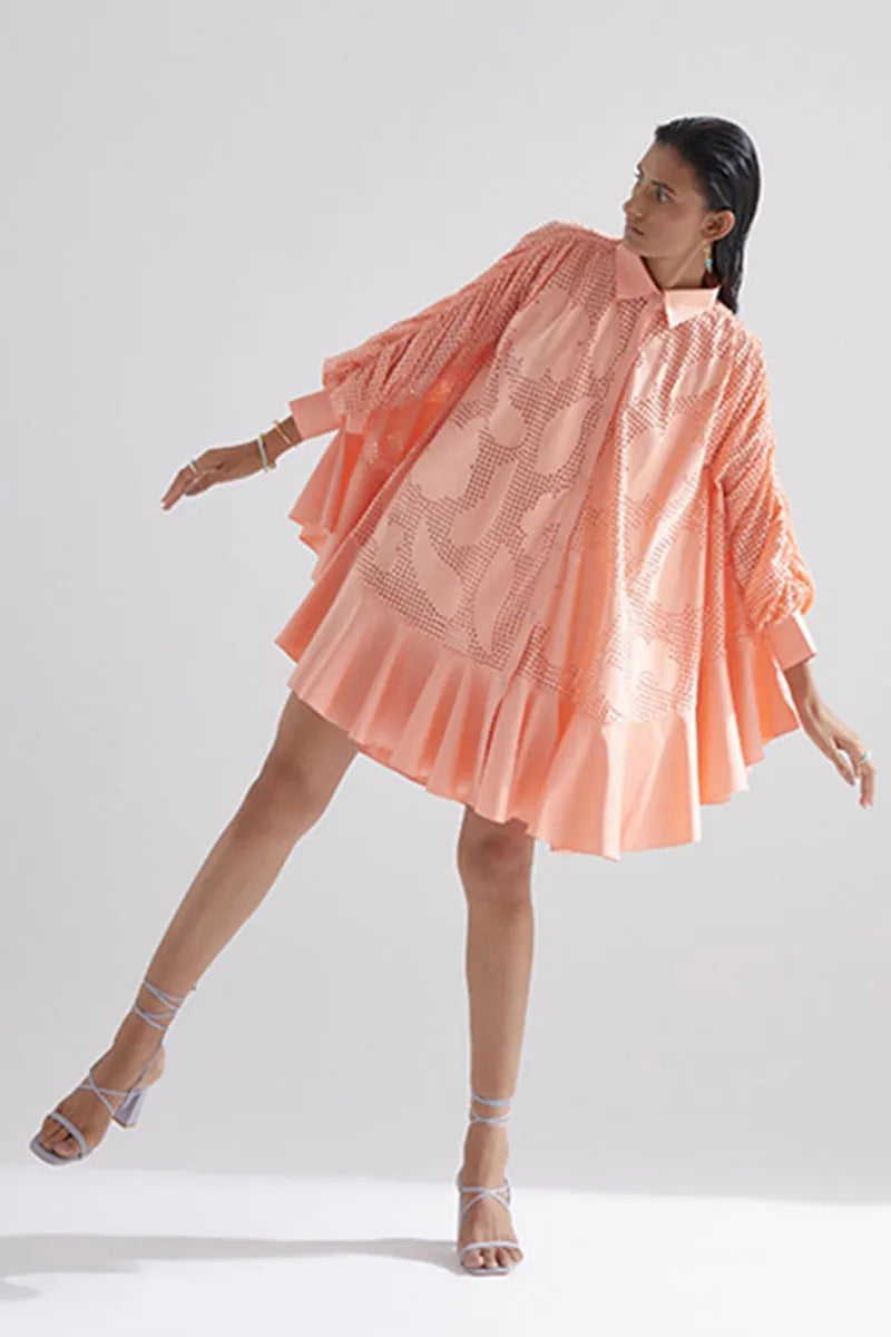 Echo Camellias Flower Dress