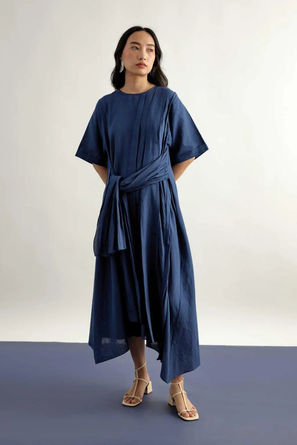 Echo Navy Ridge Dress