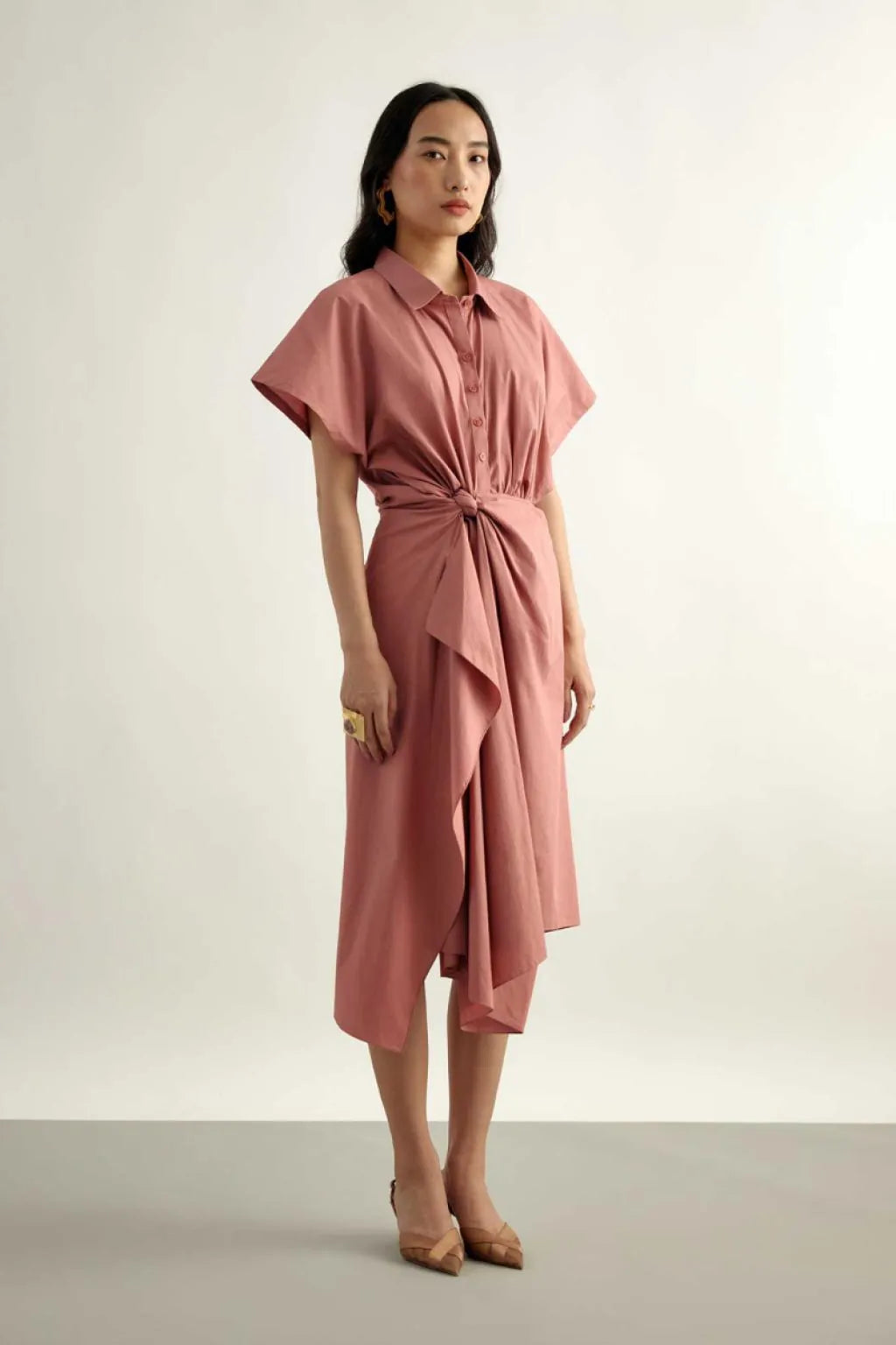 Echo Petal Layered Dress