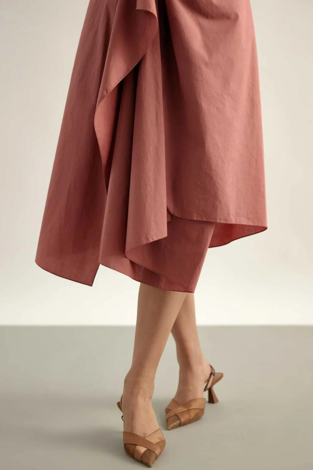 Echo Petal Layered Dress