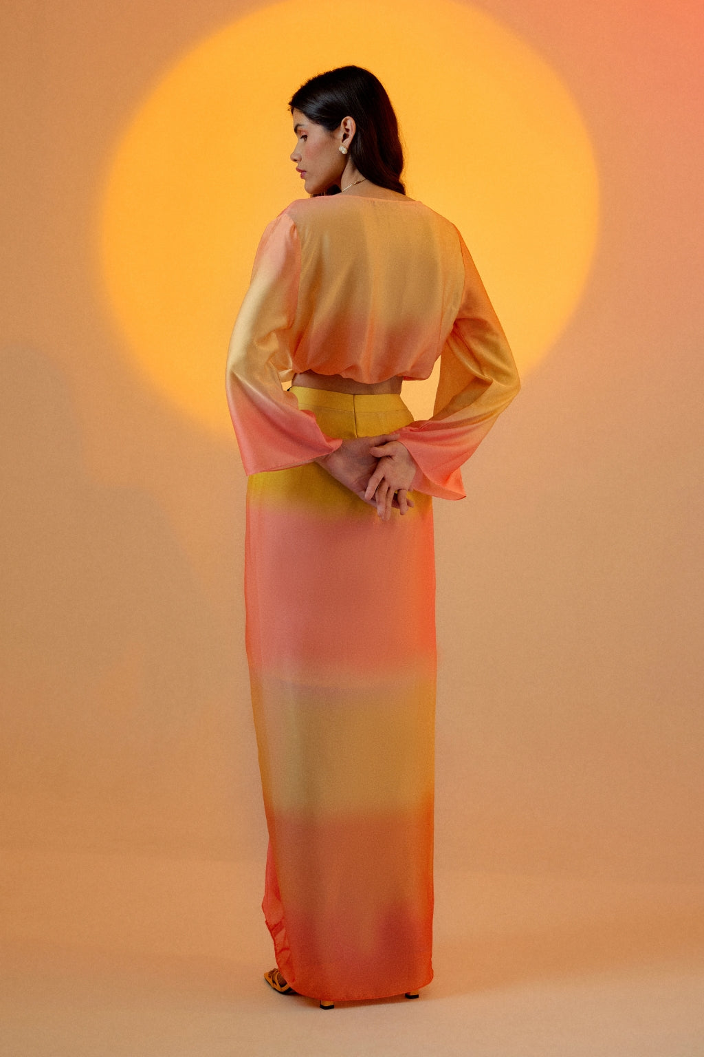 Echo Tea Rose Skirt + Top Set