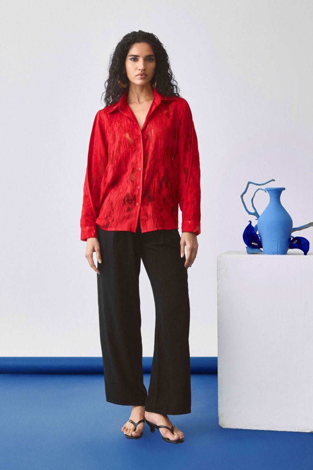 Echo Rouge Tiered Shirt