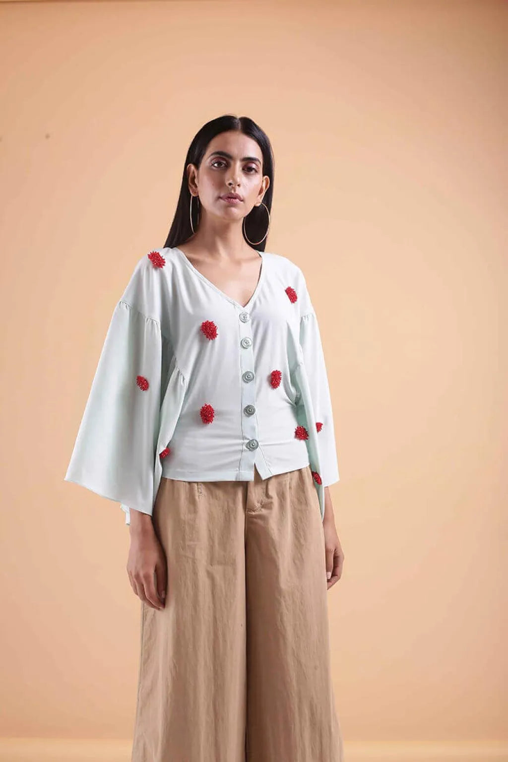 Beaded Cluster Shirt