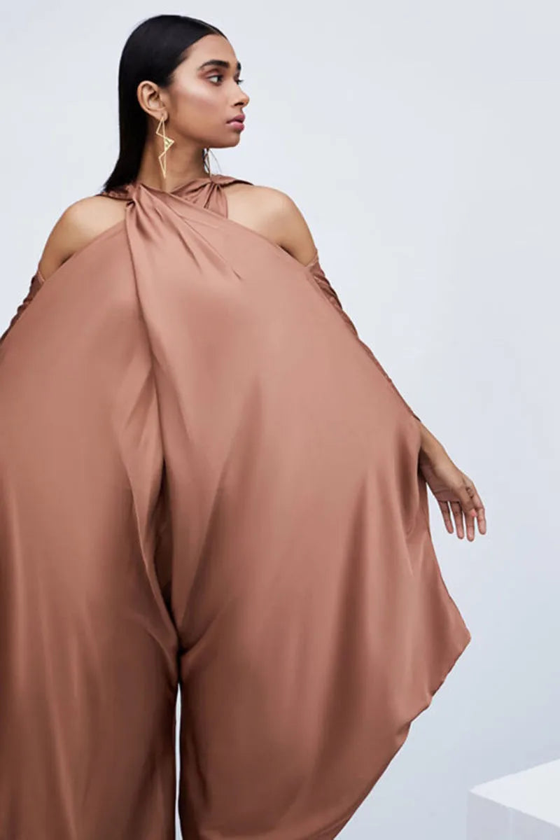 Echo Brown Metamorphosis Jumpsuit